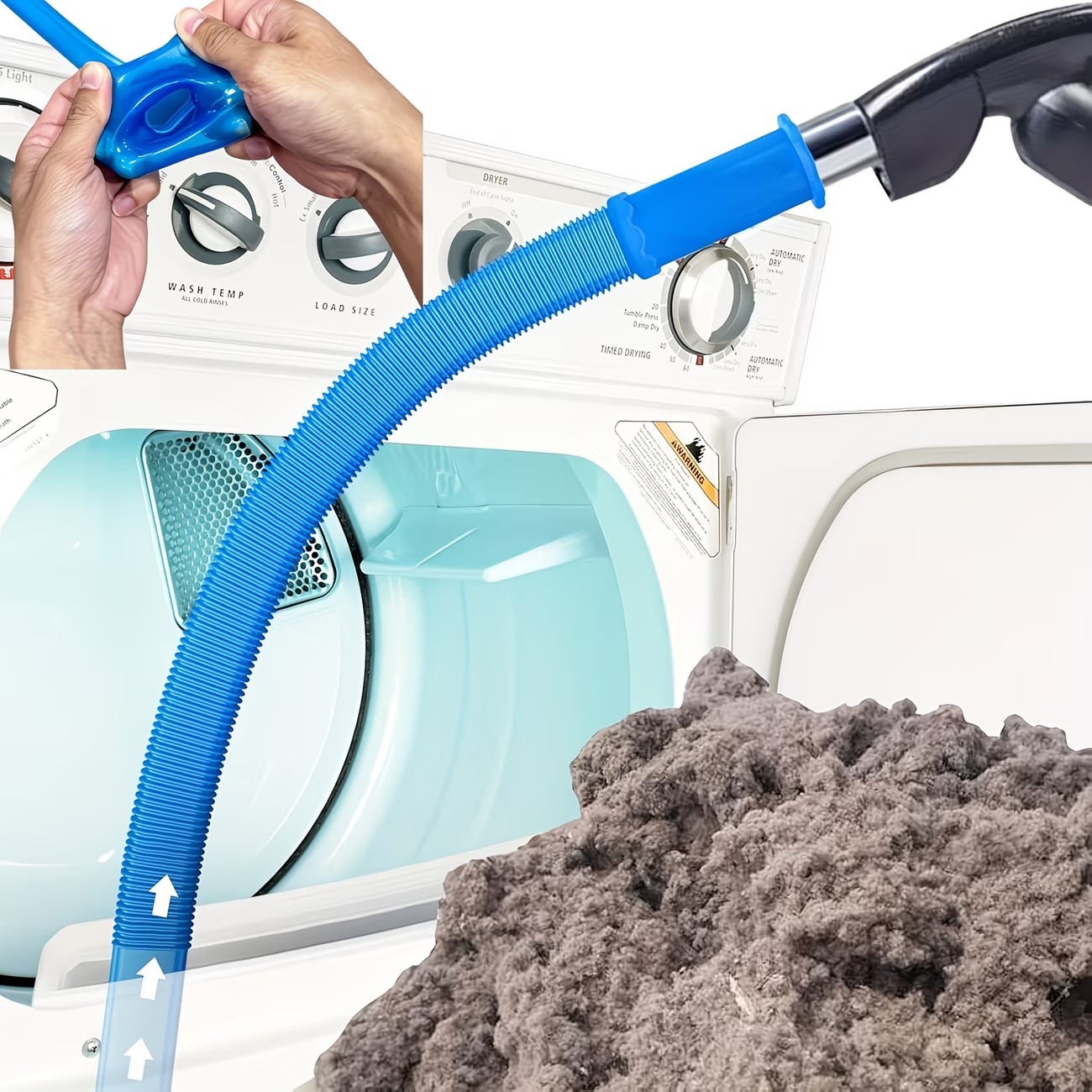 1Pc Dryer Vent Cleaner Hose -  - đánh giá và giá Laundry
