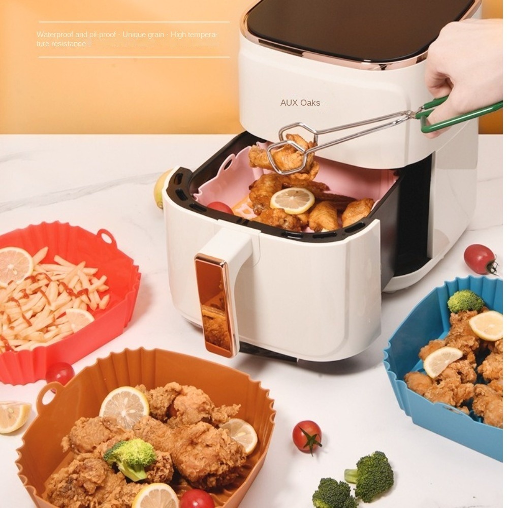 Non-stick Silicone Air Fryer L - đánh giá và giá Air Fryer Silicone Pot Liner