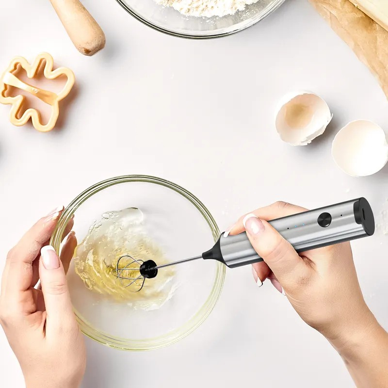 Wireless Electric Mini Milk Fr - đánh giá và giá Immersion Hand Blender Set
