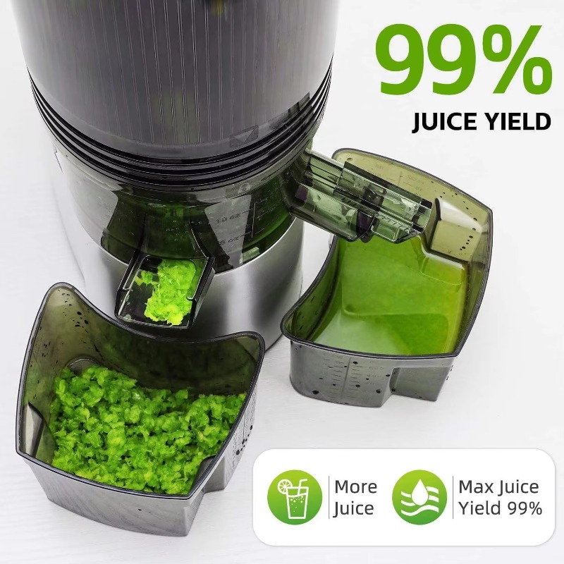 500Ml large feed chute cold pr - đánh giá và giá Electric Slow Juicer Cold Press