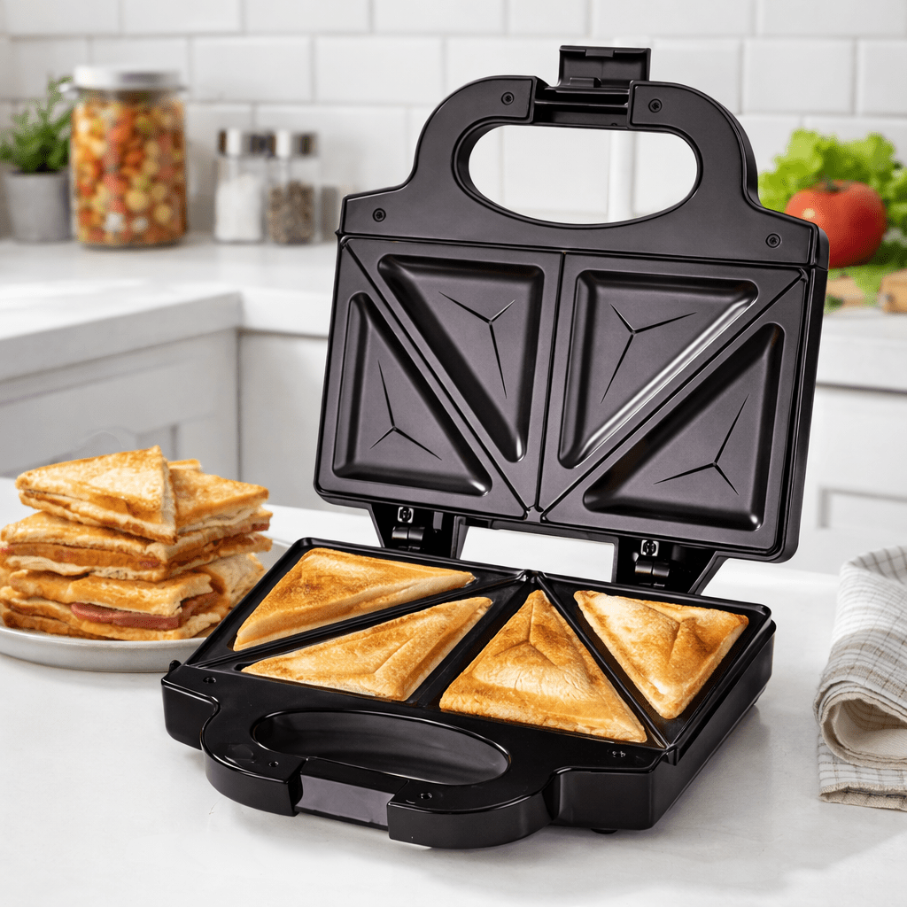 2-in-1 750W Fast Heating Sandw - đánh giá và giá Mini Waffle Maker Machine
