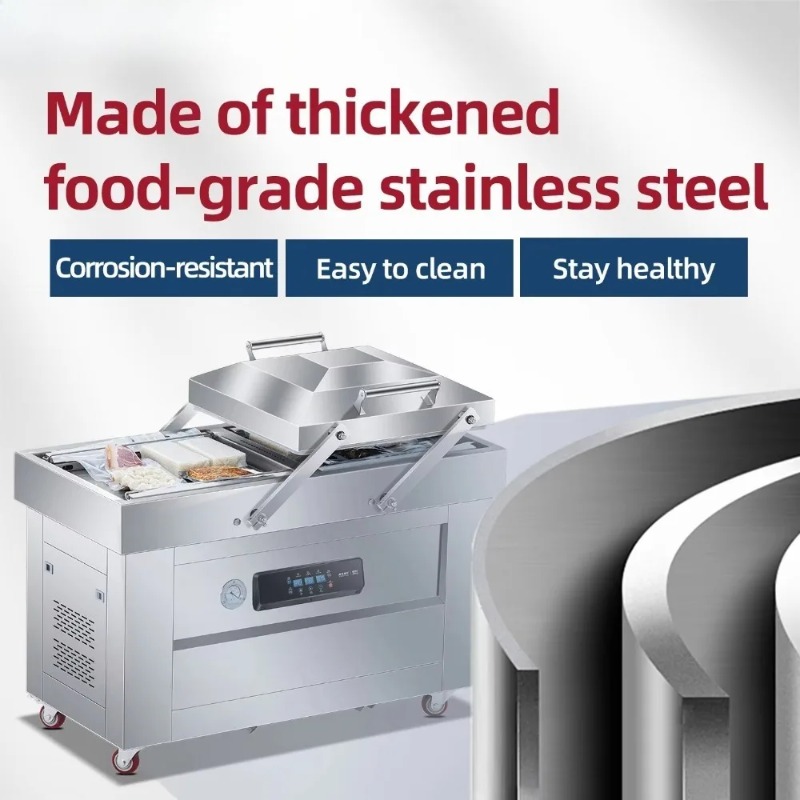 Double Chamber Vacuum Machine  - đánh giá và giá Food Vacuum Sealer Machine