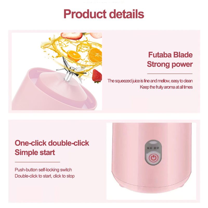 ABBP-Usb Rechargeable Portable - đánh giá và giá Portable Blender Usb Rechargeable