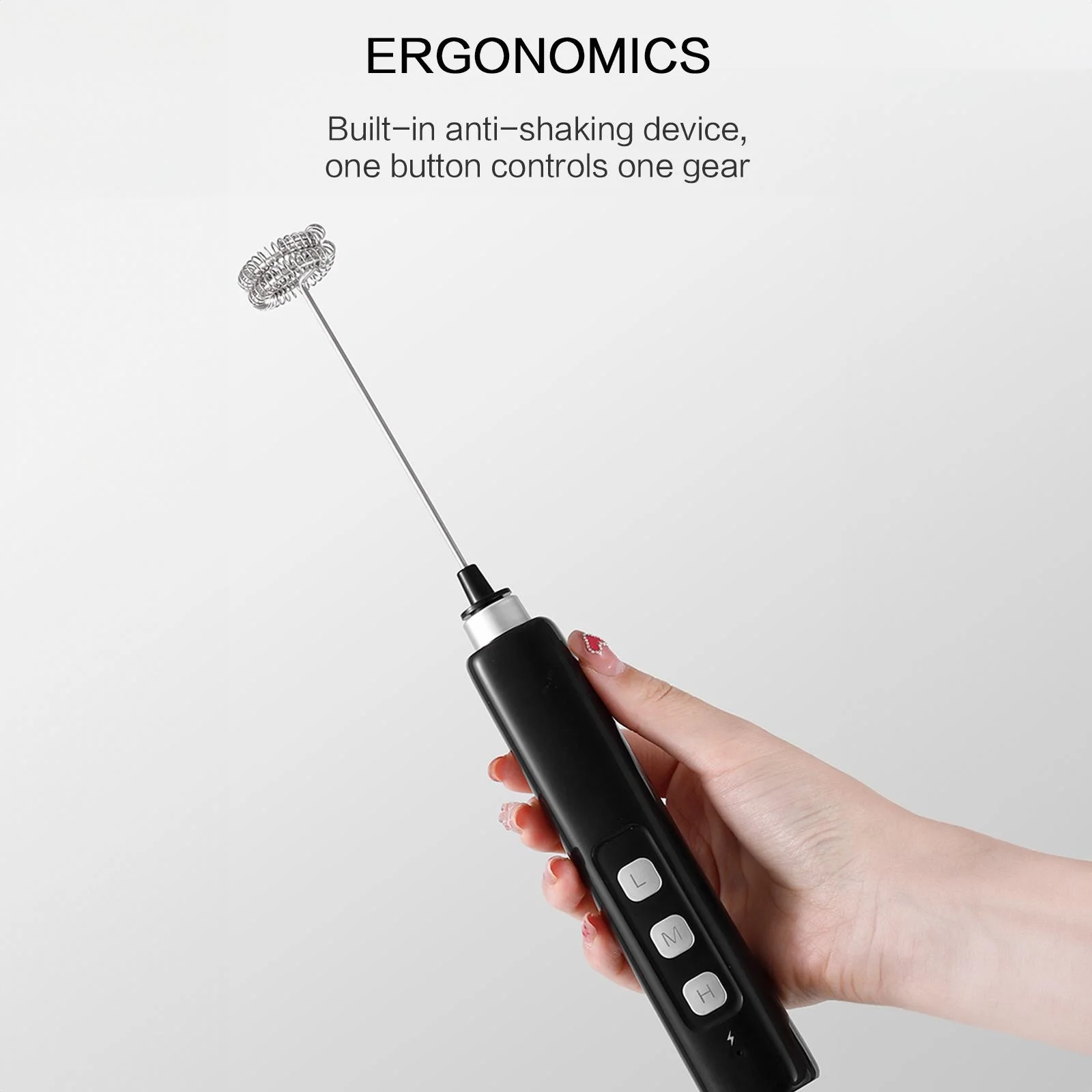 USB Rechargeable Handheld Milk - đánh giá và giá Electric Milk Frother Handheld
