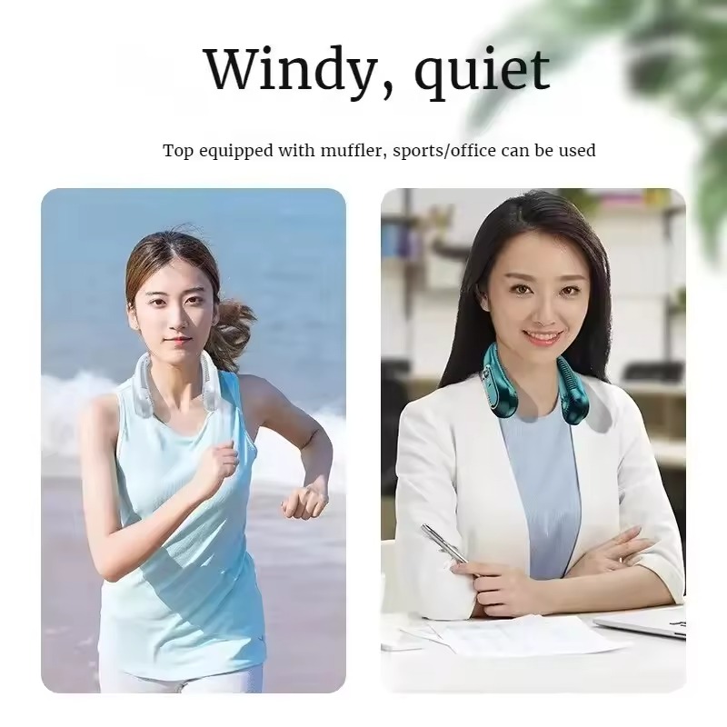 Hanging Neck Fan Digital Displ - đánh giá và giá Portable Blender Usb Rechargeable