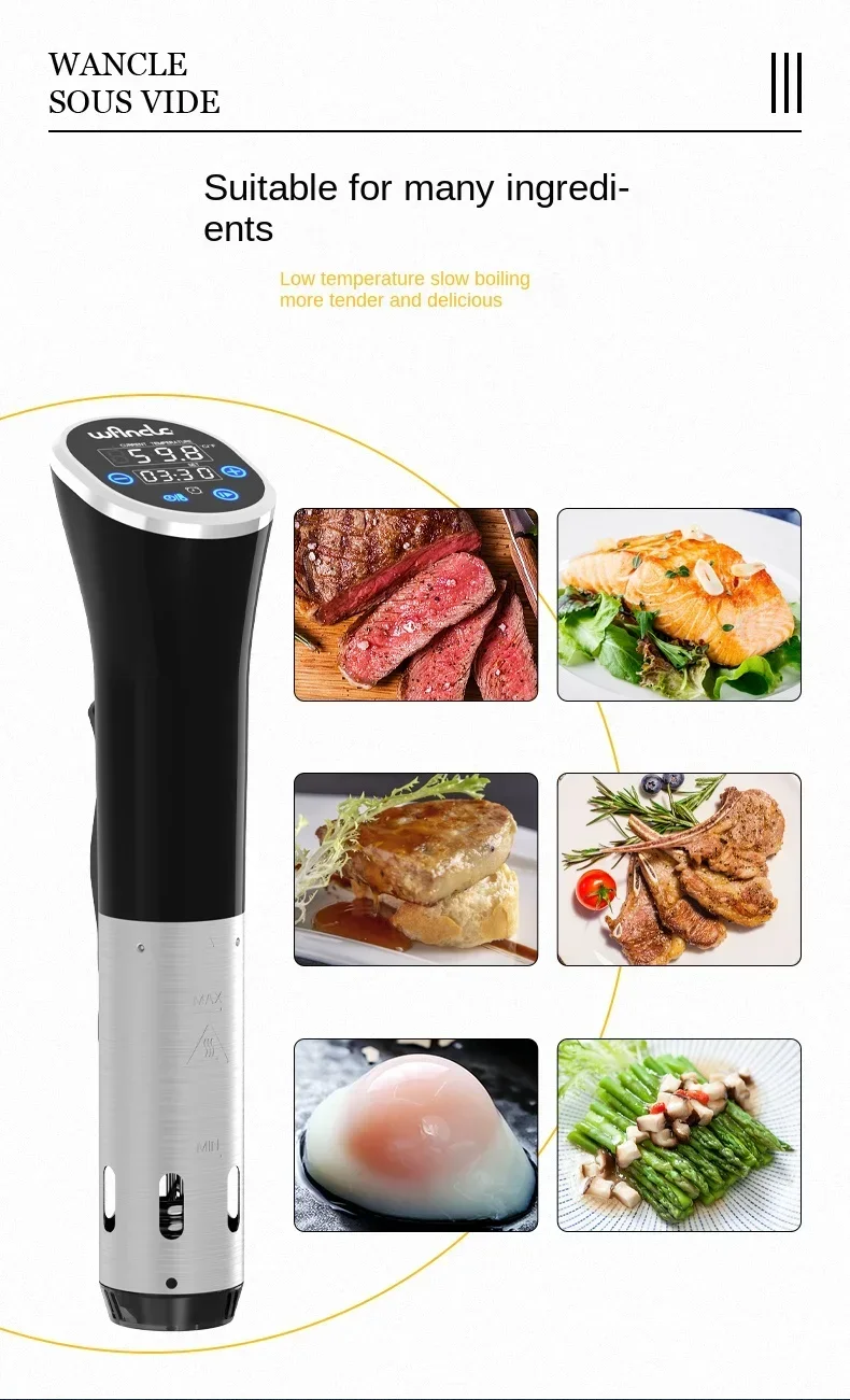 220V Sous Vide Cooker by Wancl - đánh giá và giá Digital Sous Vide Precision Cooker